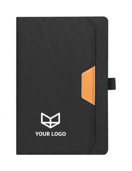 50 Blocs de notas en RPET grabados a 1 color