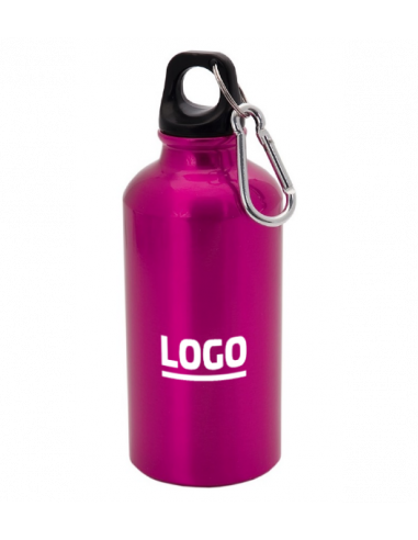 50 Bidones de 400ml en Aluminio Grabados