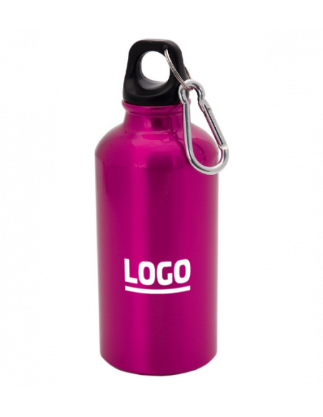 50 Bidones de 400ml en Aluminio Grabados