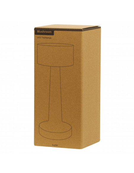 Lámpara de mesa de acero inoxidable MUSHROOM