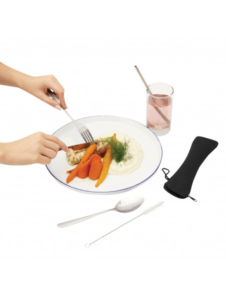 Set de cubiertos de acero inoxidable STELLOKIT