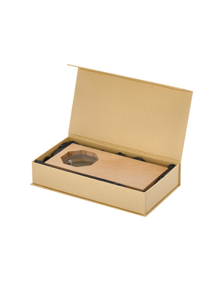 Placa Trofeo Taorex en Madera y Cristal