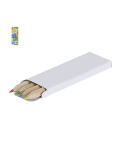 Caja con 4 Lápices de Colores Siskin