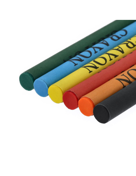 Caja con 6 Ceras de Colores Cucko