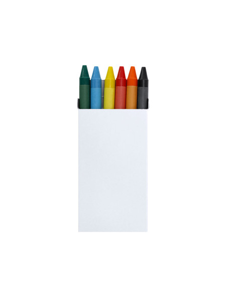 Caja con 6 Ceras de Colores Cucko