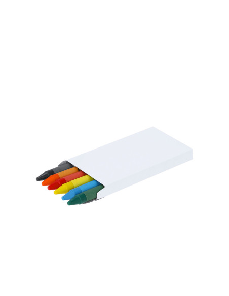 Caja con 6 Ceras de Colores Cucko