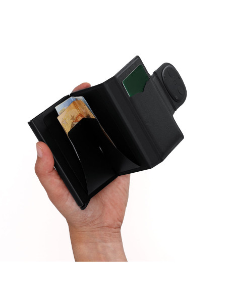 Tarjetero con Localizador Inteligente Selkik