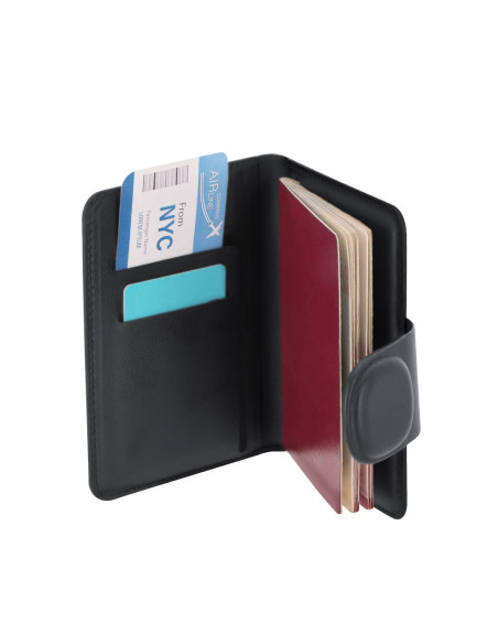 Funda Pasaporte con Localizador Rebec