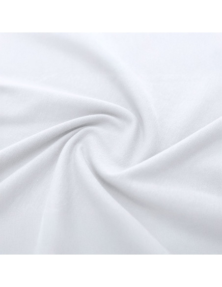 Polo Adulto Blanco Charles de Algodón 180 g/m2