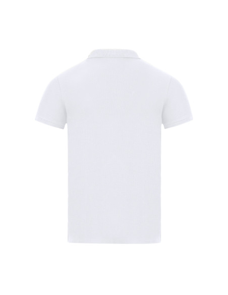 Polo Adulto Blanco Charles de Algodón 180 g/m2