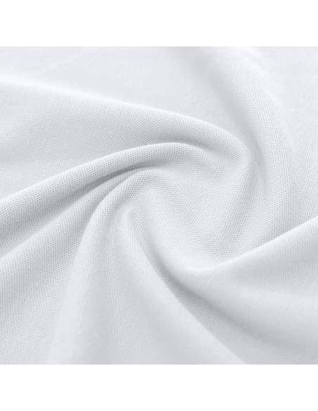 Polo Niño Blanco Charles en Algodón de 180 g/m2