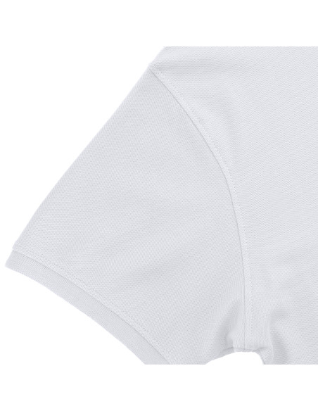 Polo Niño Blanco Charles en Algodón de 180 g/m2