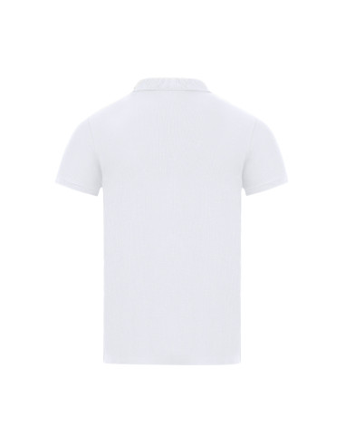 Polo Niño Blanco Charles en Algodón de 180 g/m2