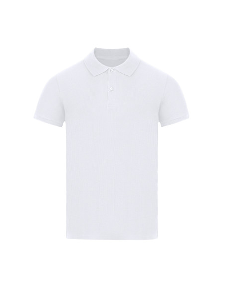 Polo Niño Blanco Charles en Algodón de 180 g/m2