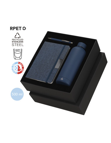 Set Keplix con Bloc, Bolígrafo y Bidón