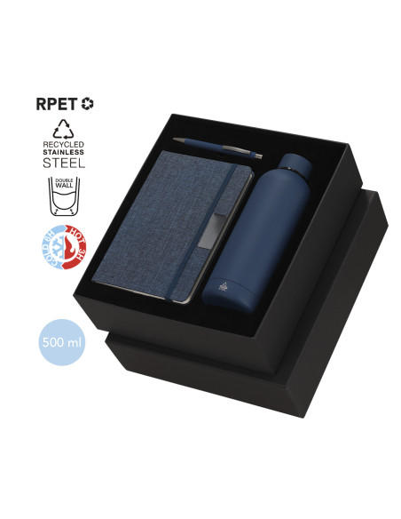 Set Keplix con Bloc, Bolígrafo y Bidón