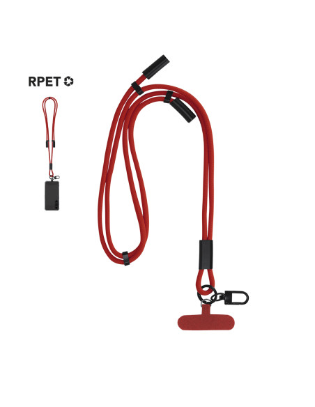 Lanyard con Cable Cargador Soporte Elnora