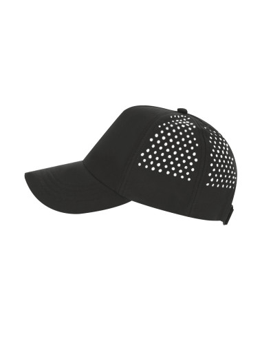 Gorra Ithaca en Microfibra con Rejilla