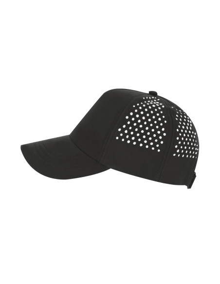 Gorra Ithaca en Microfibra con Rejilla