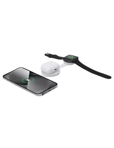 Cargador  Inalámbrico 3 en 1 Sunder