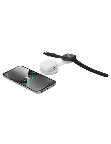 Cargador  Inalámbrico 3 en 1 Sunder