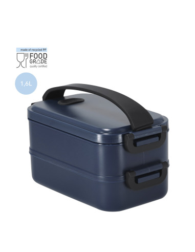 Fiambrera  con 2 Compartimentos Curibox