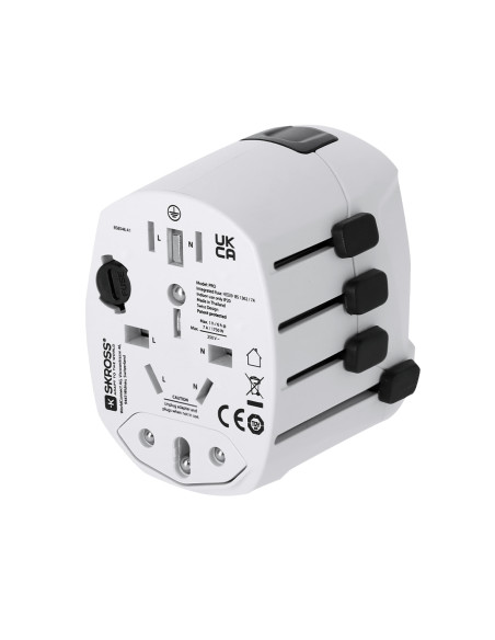 Adaptador Viaje Universal Skross PRO 3-POLE