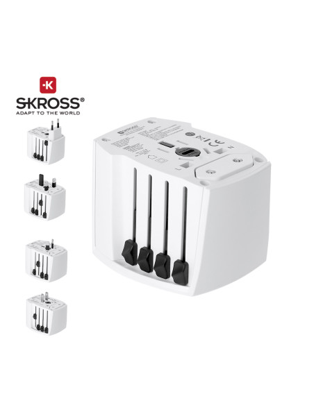 Adaptador Viaje Universal Skross MUV USB 30W PD