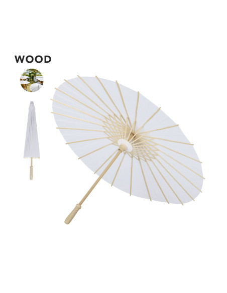 Sombrilla Zalea en Madera y Papel