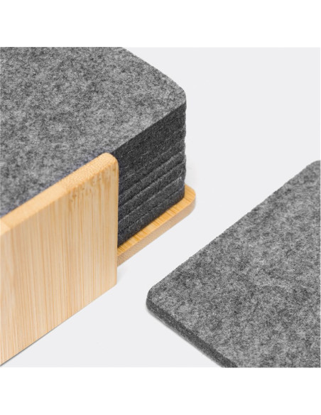 Set de posavasos de fieltro ECO BASE