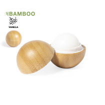 Bálsamo Labial Publicitario en Envase de Bambú